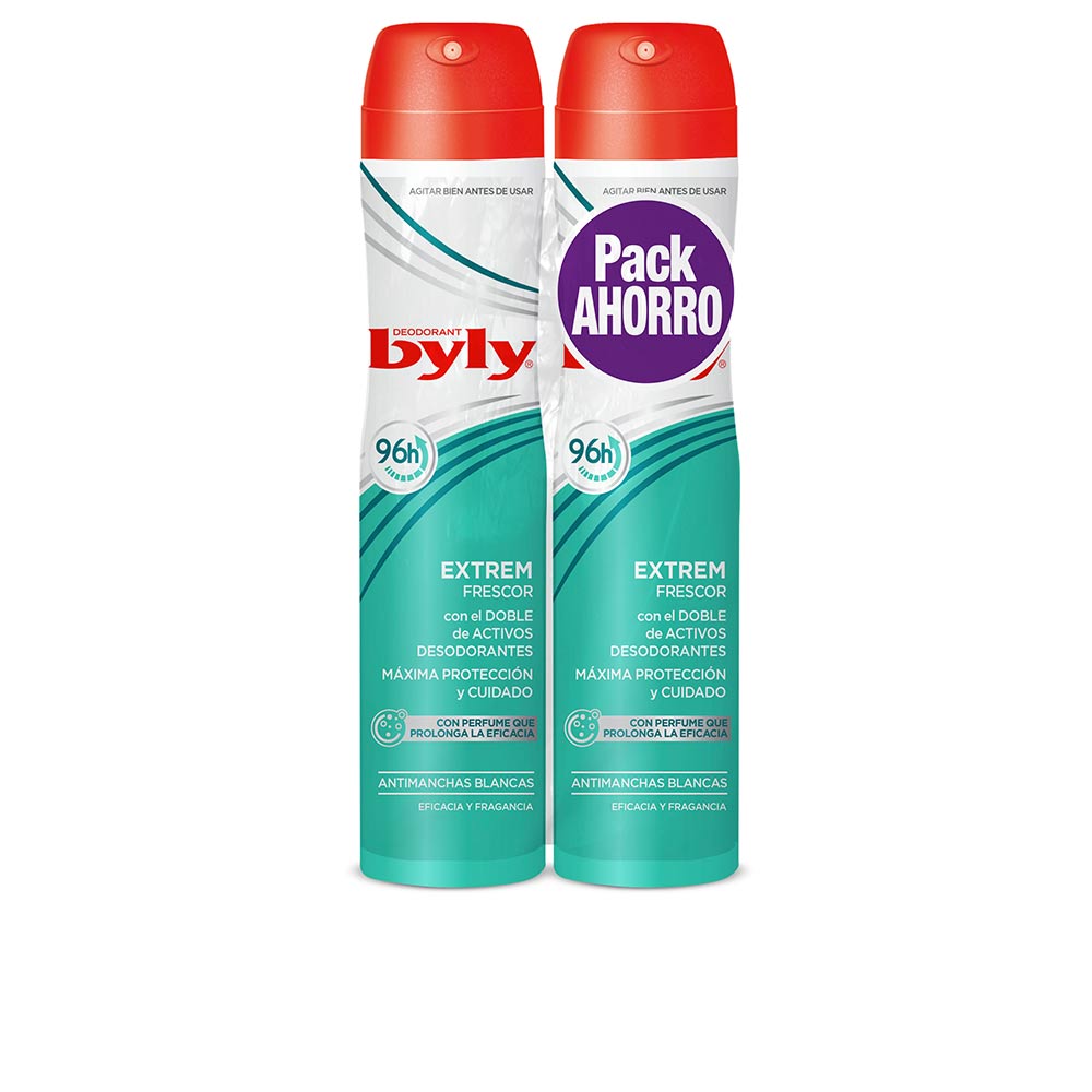 Byly EXTREM FRESHNESS 96H DEO Spray Pack 2 x 200 ml