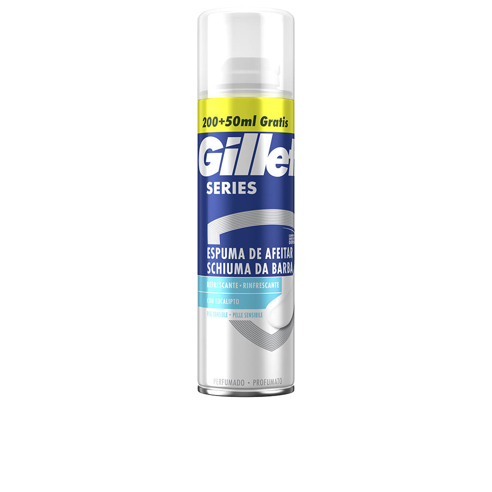 Gillette SERIES Espuma de Barbear Refrescante 250 ml