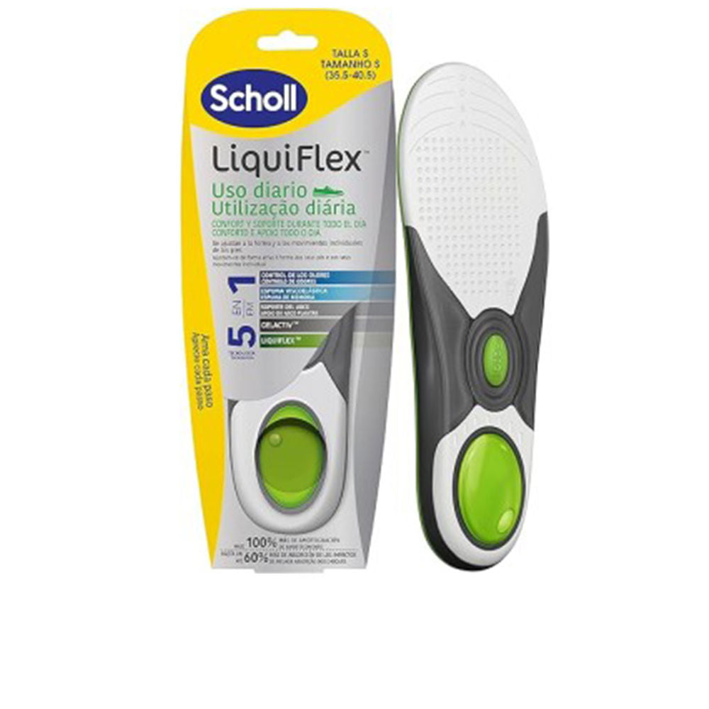 Scholl LIQUIFLEX palmilhas de suporte diário #Tamanho 35.5-40.5 1 un