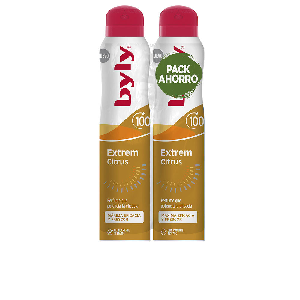 Byly VALUE PACK D.SPRAY EXTREME CITRUS 2 pçs