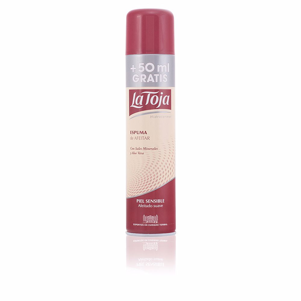 La Toja HIDROTERMAL Espuma de Barbear para Pele Sensível Spray 250 + 50 ml