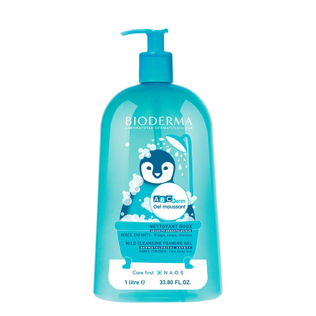 Bioderma ABCDerm Moussant Gel de Banho 1L