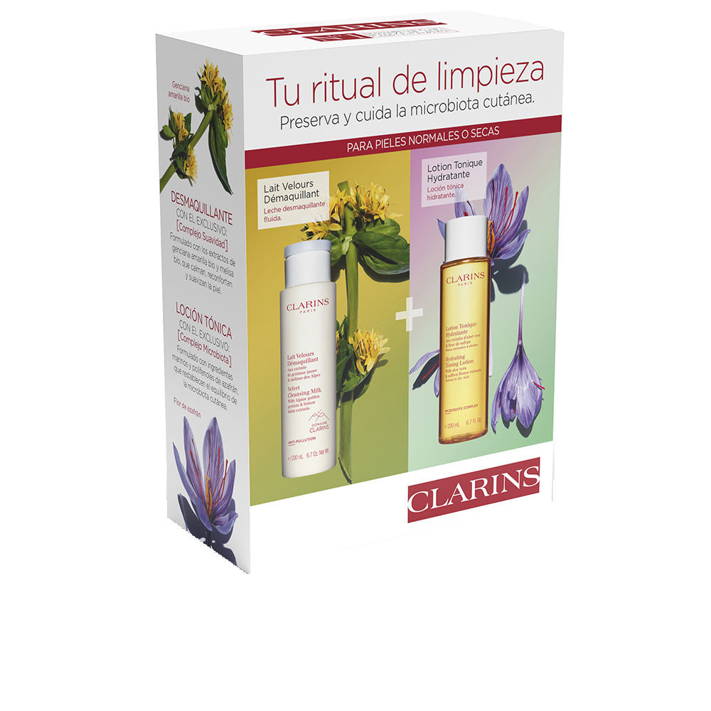 Clarins Cleansing Routine Normal to Dry Skin Set