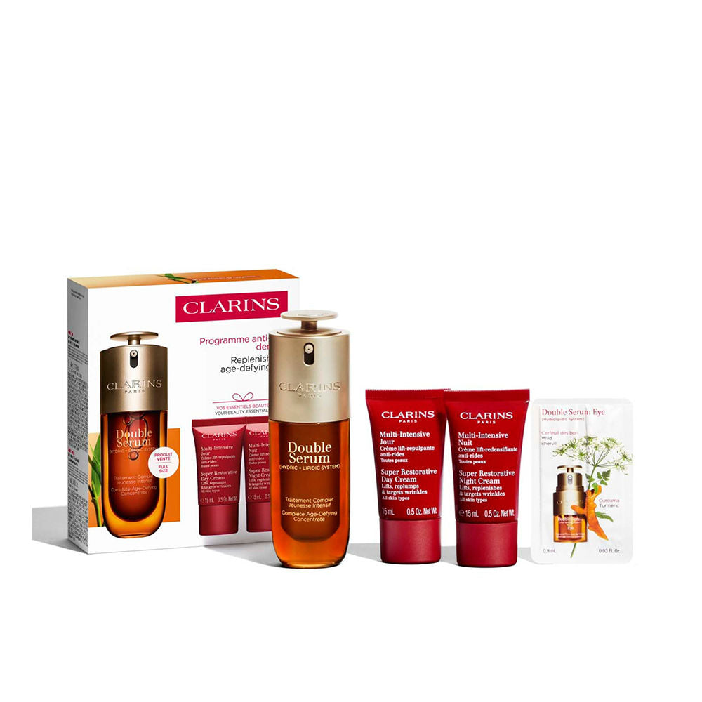 Clarins Double Serum Replenishing Age-Defying Set