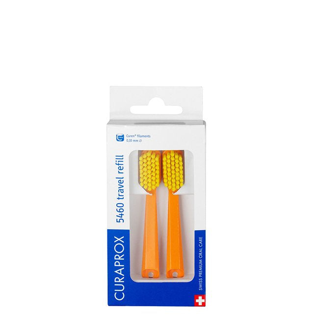 Curaprox CS 5460 Recargas de Viagem Laranja x2