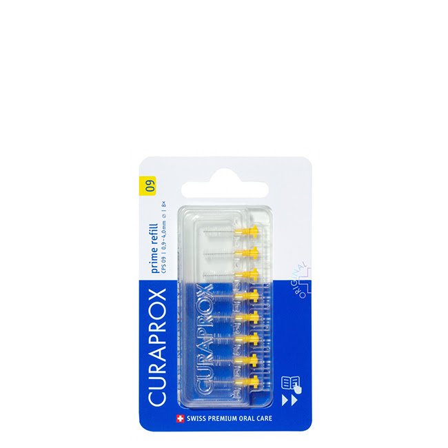 Curaprox Prime Plus CPS 09 Recarga Escovilhão 8un