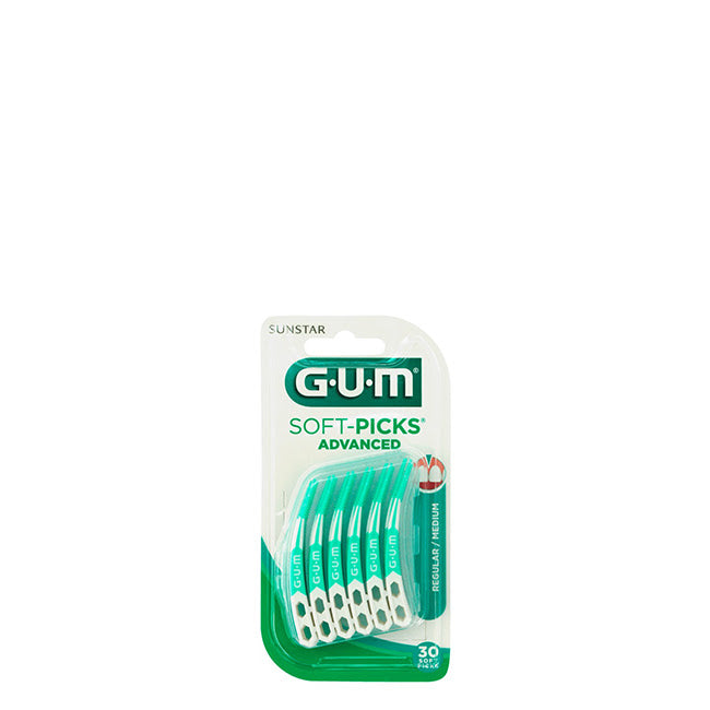 GUM Soft Picks Advanced Medium Palitos Dentários x30