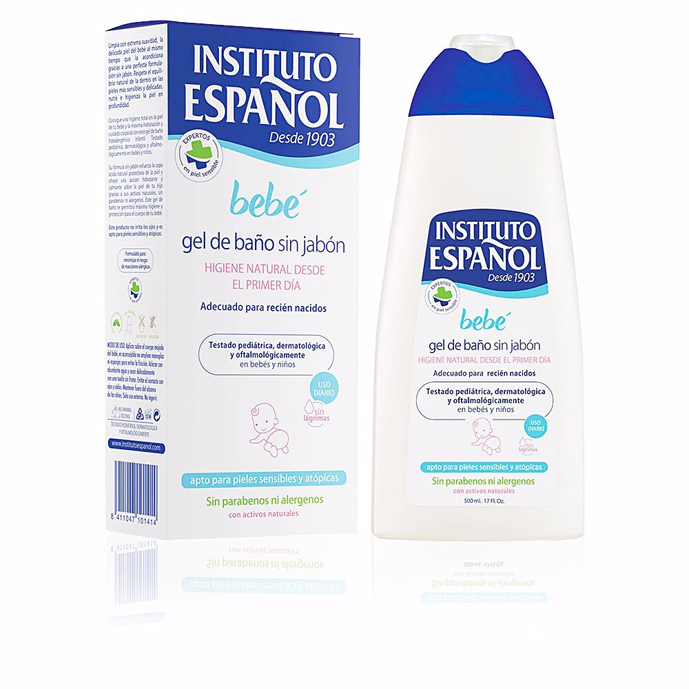 Instituto Español Baby Soap-Free Bath Gel 500ml