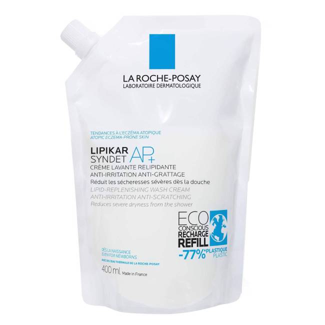 La Roche Posay Lipikar Syndet AP+ Creme Lavante Relipididante Recarga 400ml