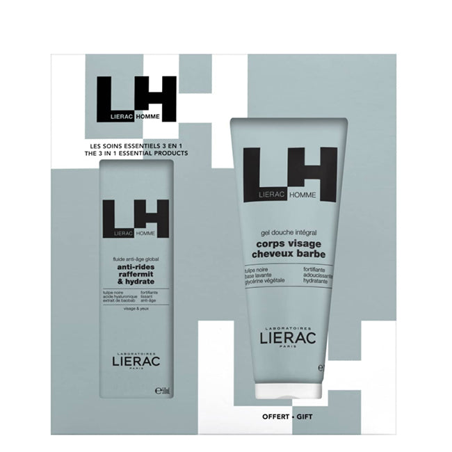 Lierac Homme Coffret Cuidado Global Oferta Gel de Banho