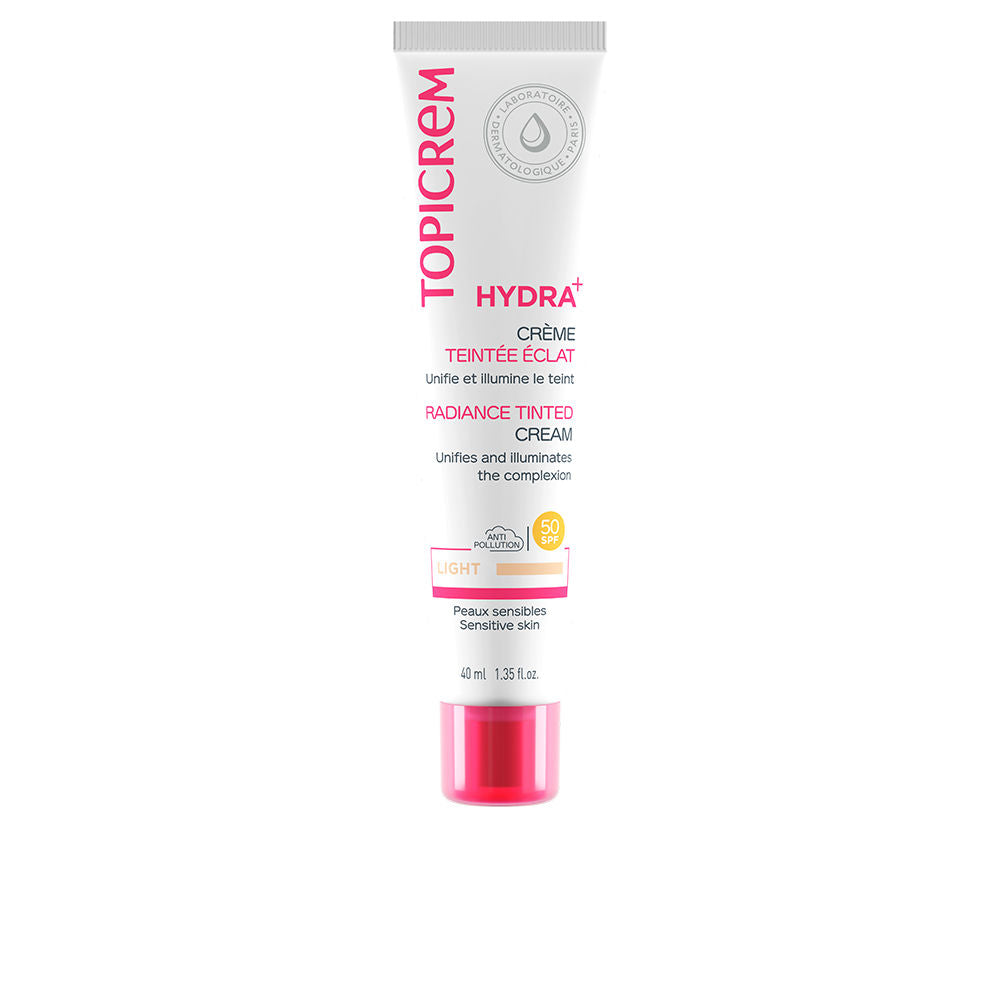 Topicrem Hydra+ Creme de Cor SPF50 Tom Light 40ml