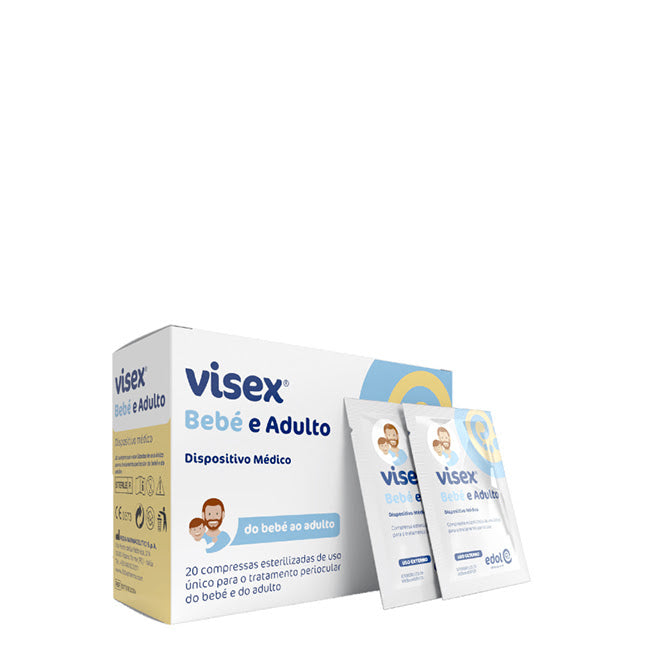 Visex Bebé e Adulto Compressas Esterilizadas x20