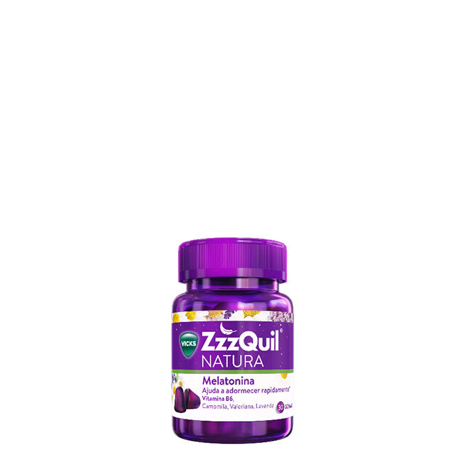 ZzzQuil Natura Melatonina Gomas x30