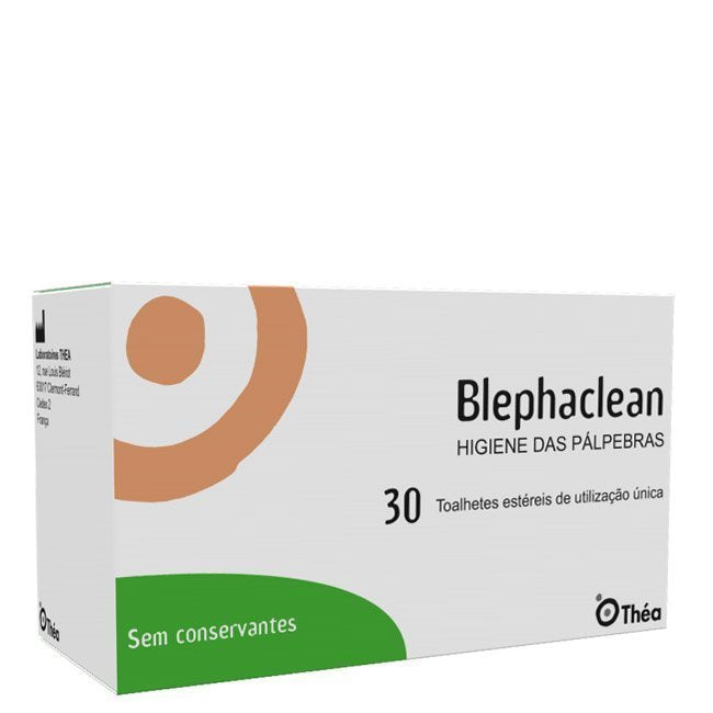 Blephaclean Toalhetes de Limpeza para Pálpebras 30unid