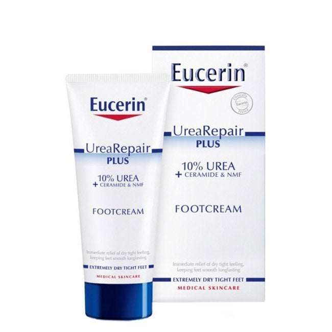 Eucerin Pele Seca Ureia Repair 10% Creme Reparador Pés 100ml