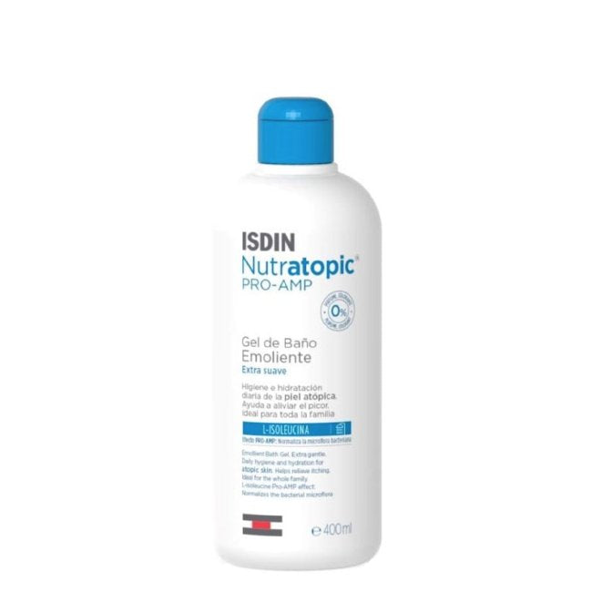 Isdin Nutratopic Pro AMP Gel de Banho Emoliente 400ml