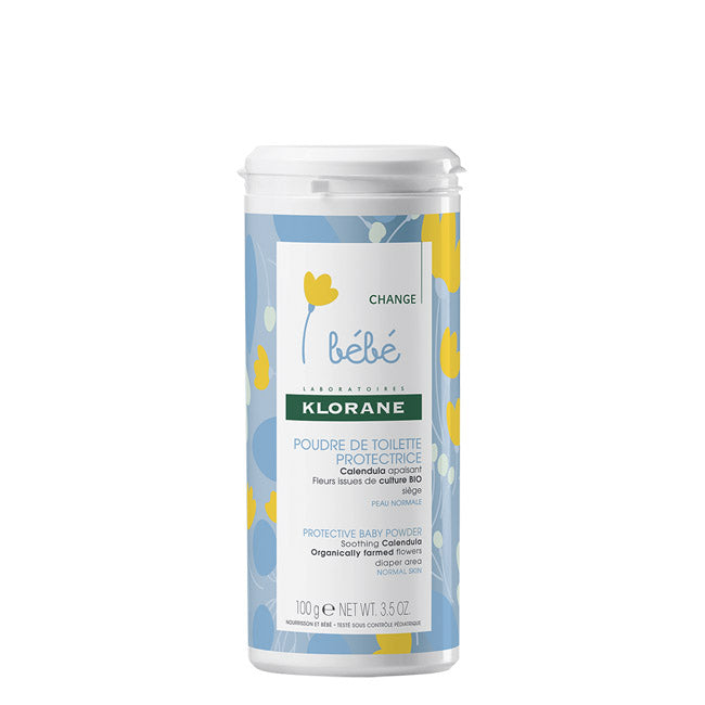 Klorane Bebé Pó Talco Suave Protetor 100gr