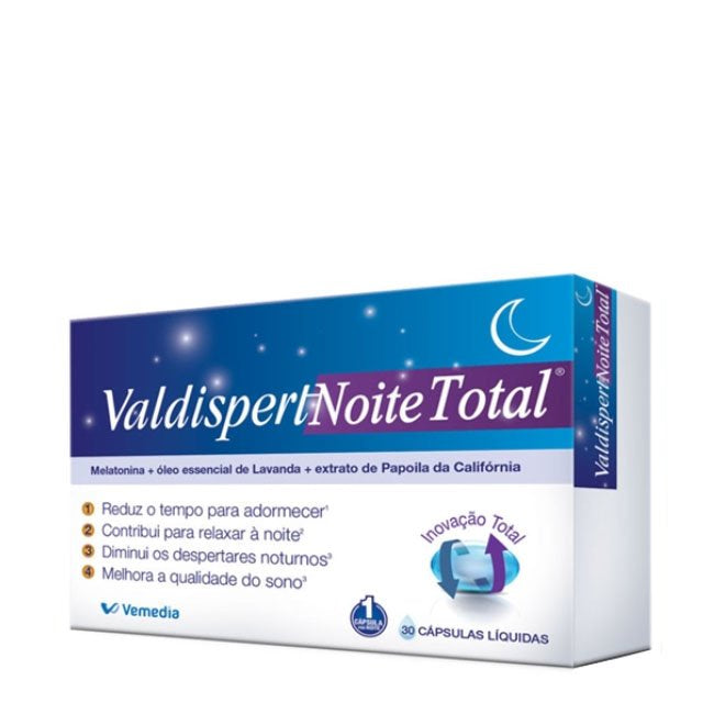 Valdispert Noite Total Cápsulas de Dormir 30unid