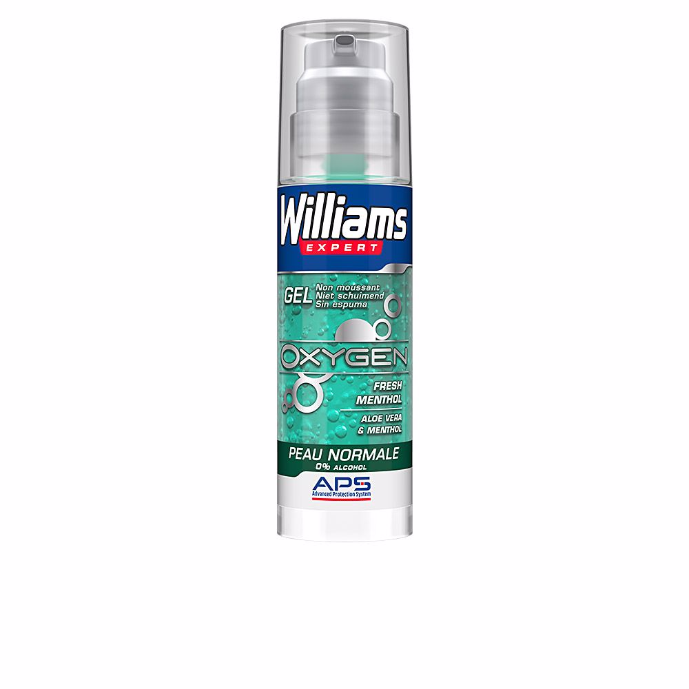 Williams EXPERT OXYGEN shaving gel 0% alcohol 150 ml