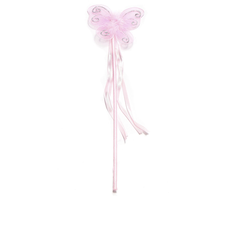 Inca Butterfly Wand Varinha com Fitas Cor-de-Rosa 1 unidade