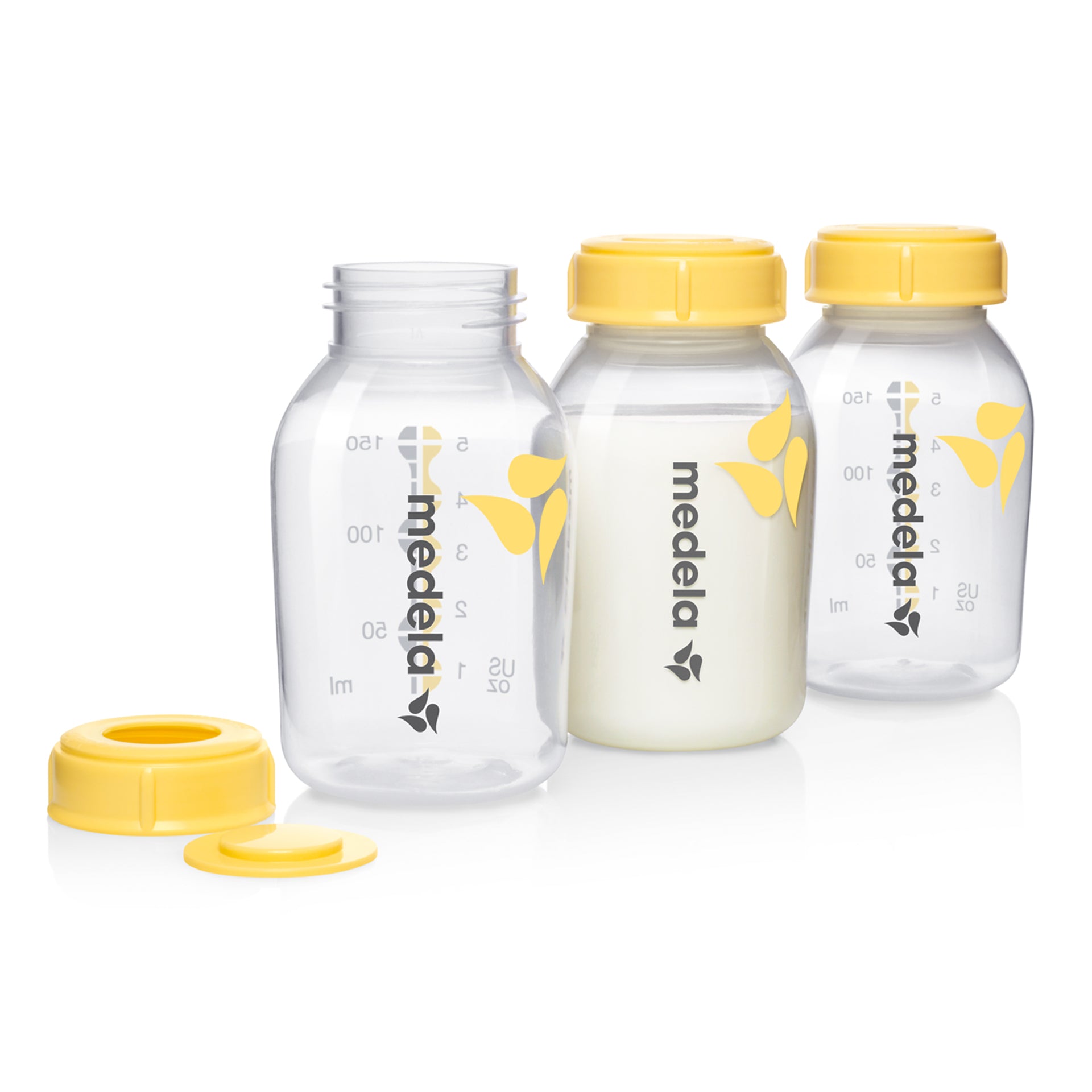 Biberón para leche materna Medela 3x150ml 3 unidades