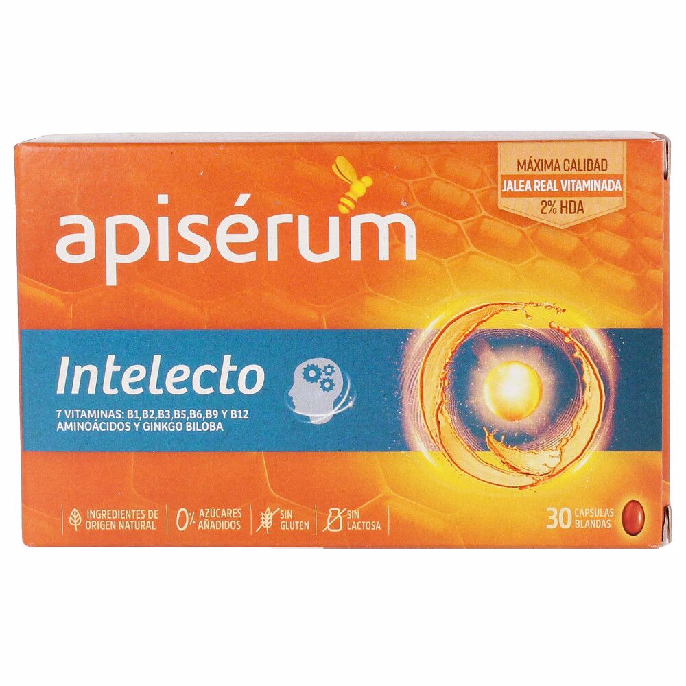 Apisérum Intellect 30 Cápsulas