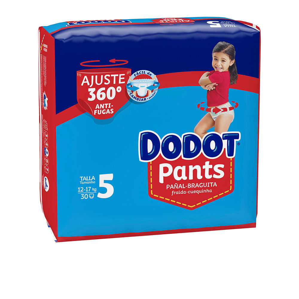 DODOT PANTS fraldas-cuecas T5 12-17 kg 30 un