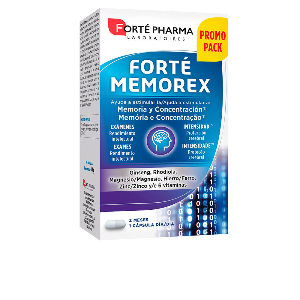 Forté Pharma Memorex Multivitaminas Eleuterococcus 56 Comprimidos