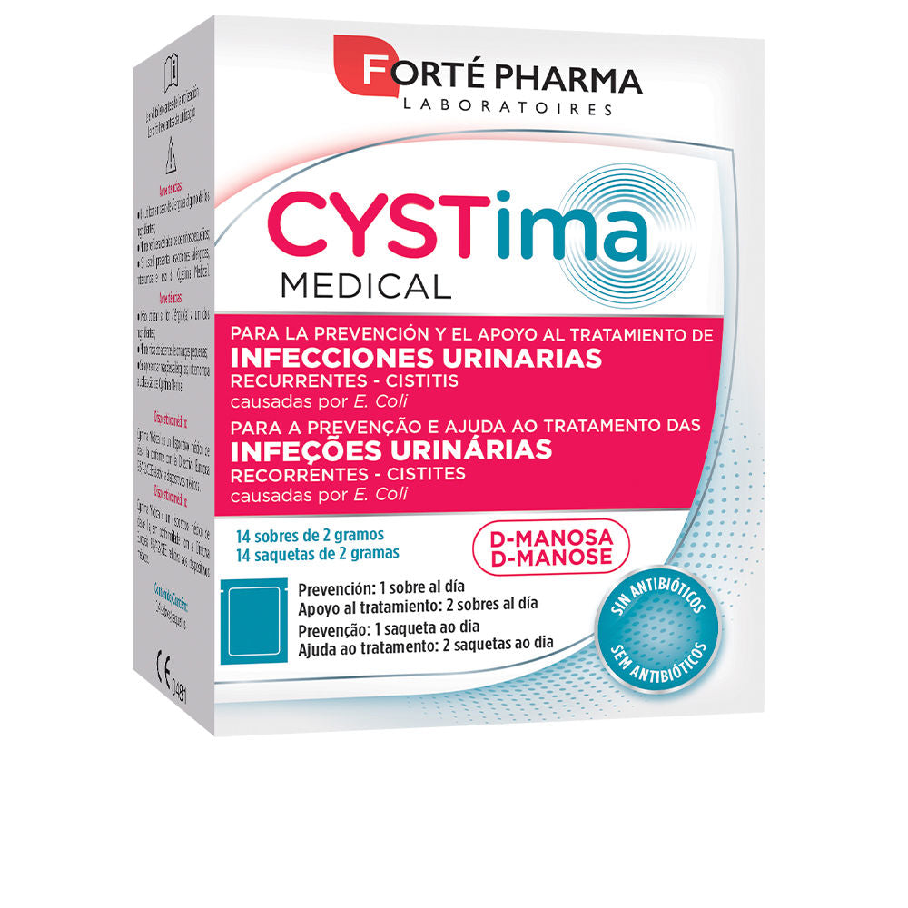 Forté Pharma Cystima Médical Infeções Urinárias 14 Saquetas