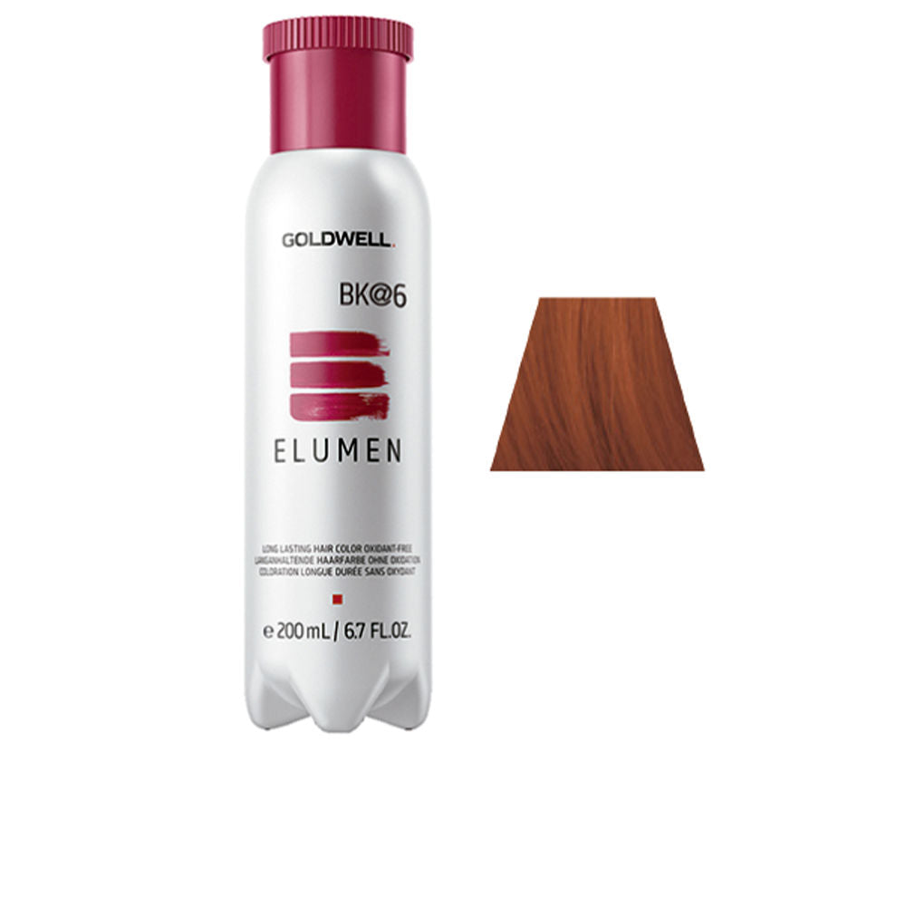 Goldwell Elumen Long Lasting Hair Color Oxidant Free BK@6 200 ml
