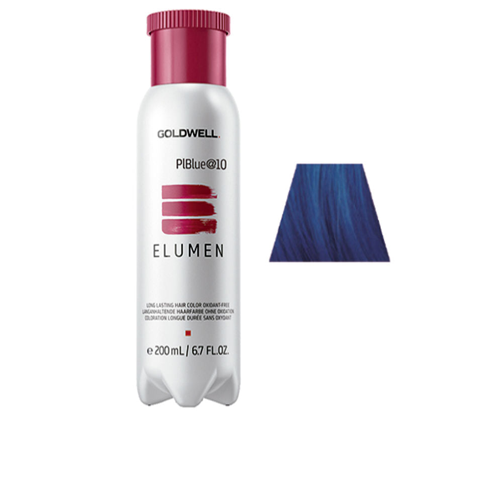 Goldwell Elumen Coloração Capilar Duradoura Sem Oxidante PlBlue@10 200 ml