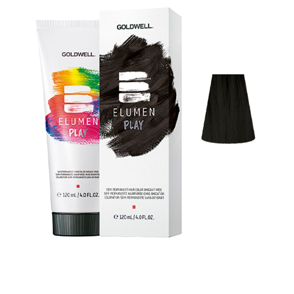 Elumen Play Black 120Ml Black Coloración Semi-Permanente