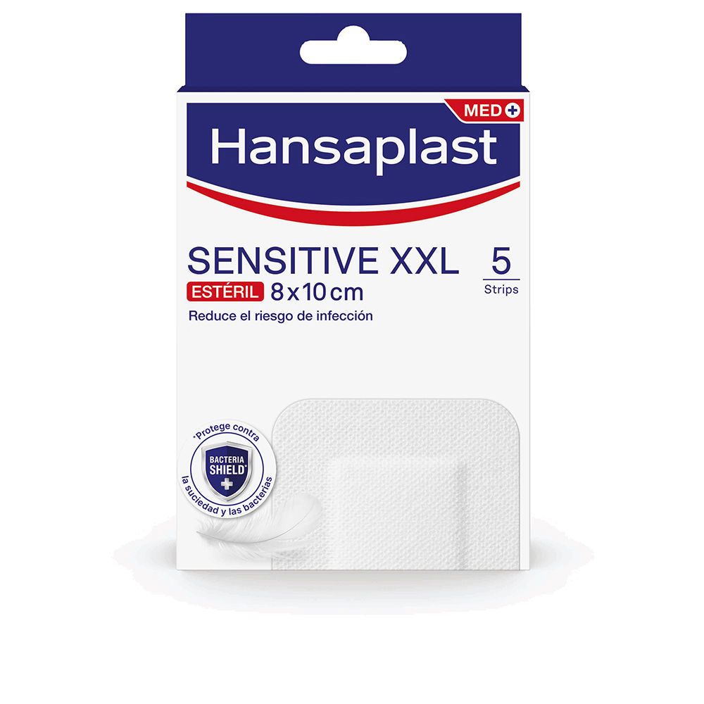 Hansaplast Sensitive XXL Pensos 8 x 10 cm 5 unidades
