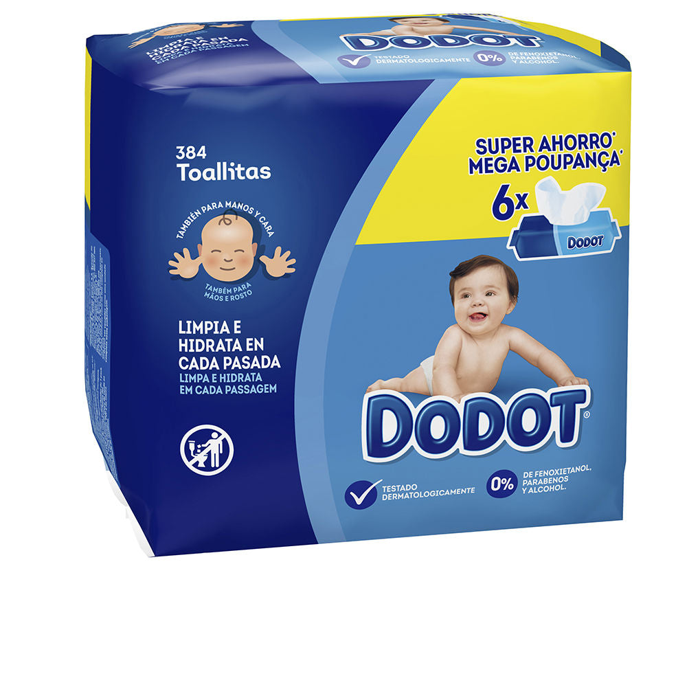 Toallitas húmedas DODOT 384 unidades