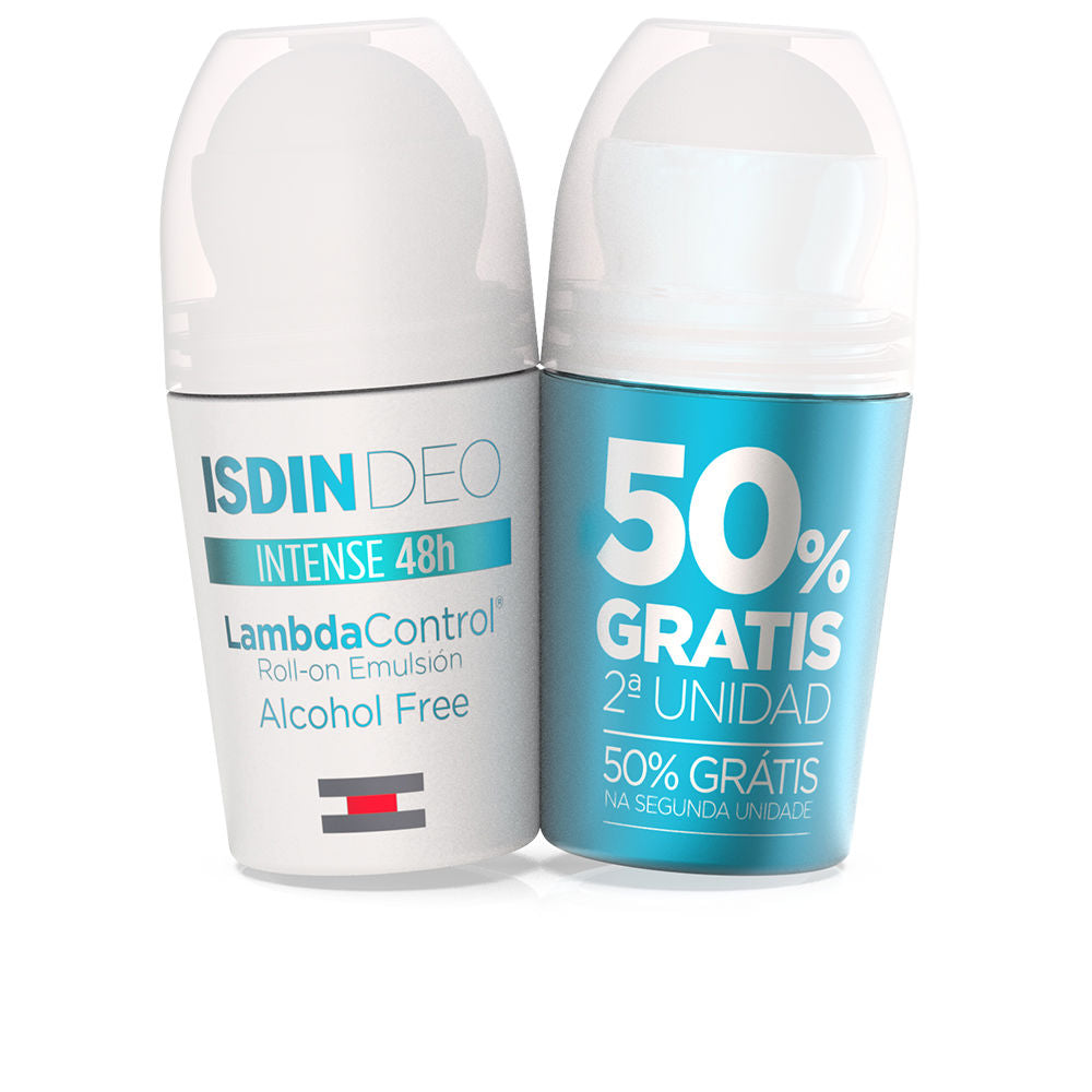 Isdin Lambda Control Intense Desodorizante Roll-On 48h Duo 2 x 50 ml