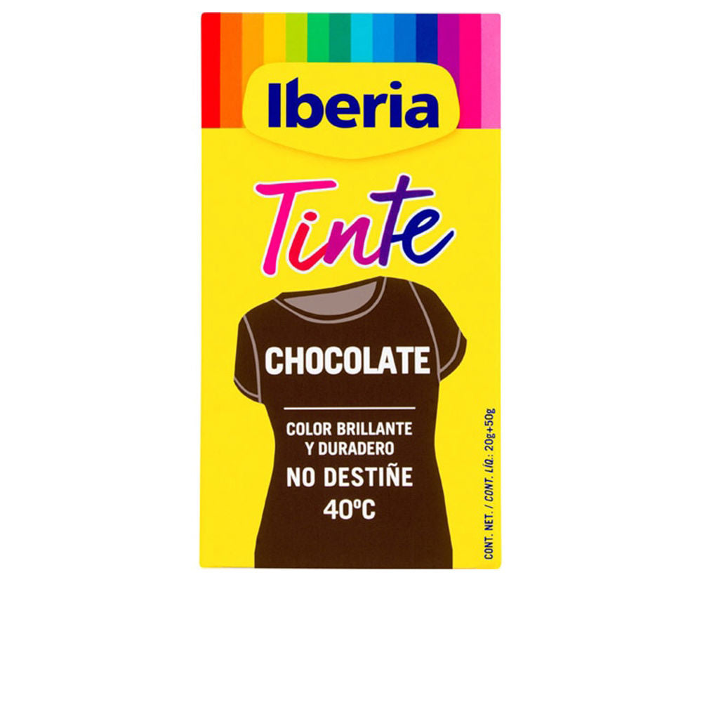 Iberia Tinta Roupas Não Desbota 40º #Chocolate 70 gr