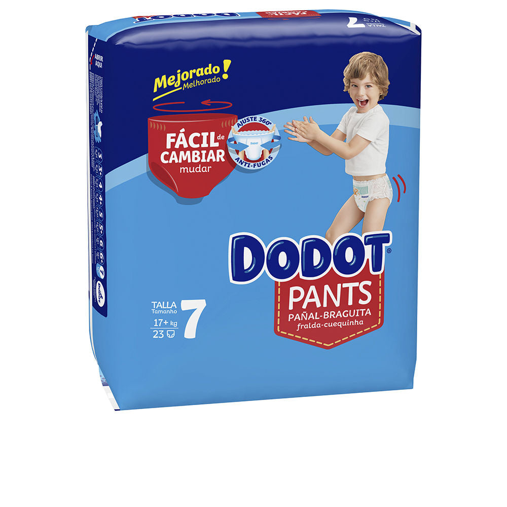 DODOT PANTS Fraldas-Cueca Tamanho 7 +17 kg 23 unidades