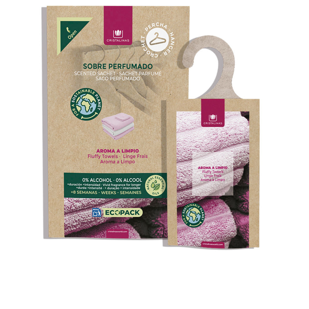 Cristalinas Ambientador Armário Aroma Limpo 0%