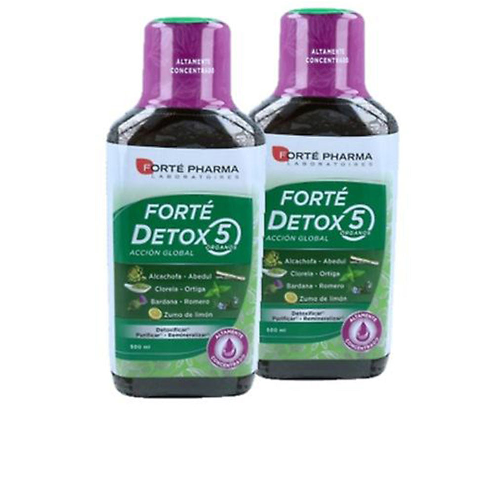 Forté Pharma Detox 5 Órgãos Duo Ação Global 2 x 500 ml