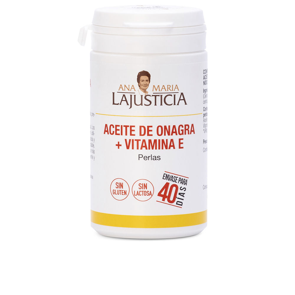 Ana María Lajusticia Aceite Evening Print con Vitamina E, 80 Perlas