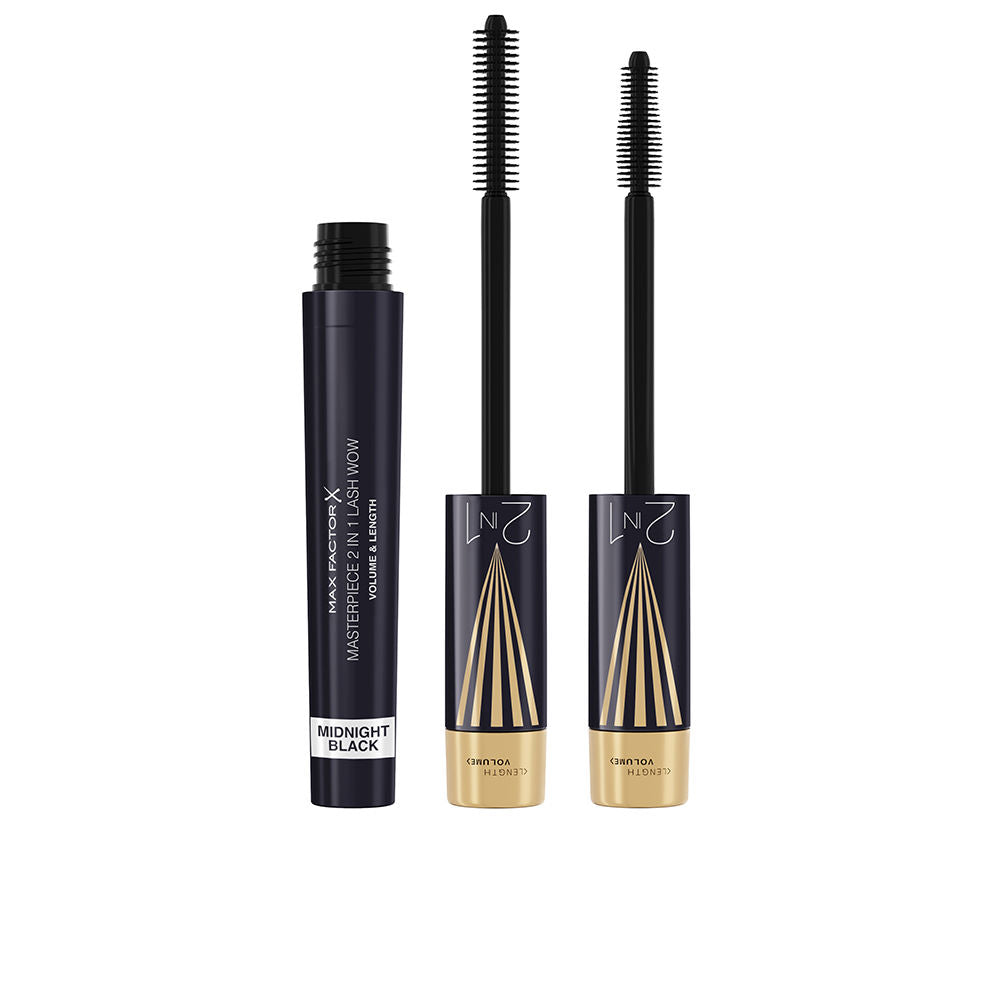 Max Factor MASTERPIECE 2 IN 1 LASH WOW Máscara 03 Midnight Black 7 ml
