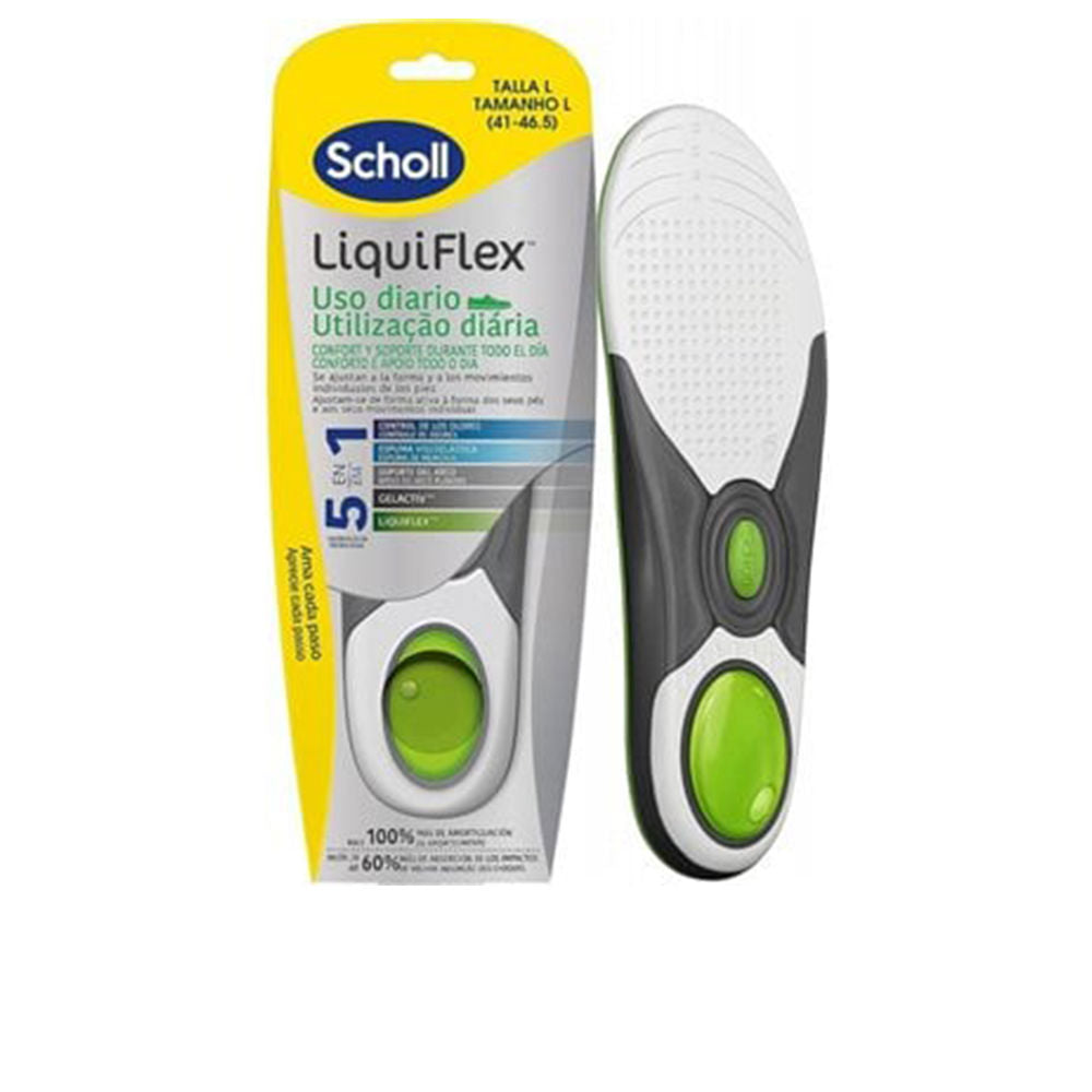Scholl LIQUIFLEX Palmilhas de Suporte Diário (Tam. 41-46.5)