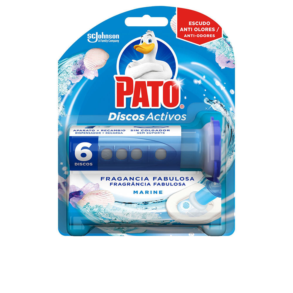 Pato WC Active Discs Dispositivo + 6 Recargas Frescura Marinha