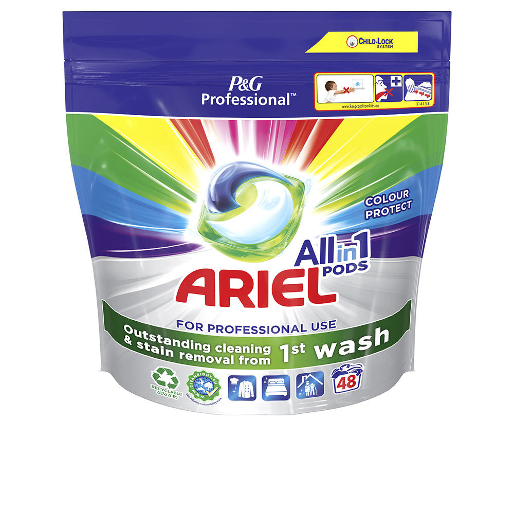 ARIEL PODS PROFESSIONAL COLOR detergente 48 cápsulas