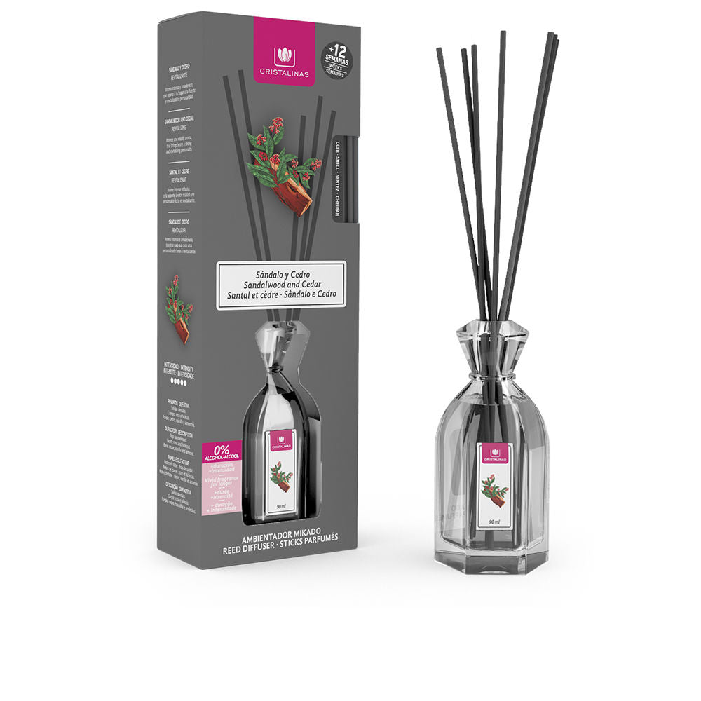 Ambientador Mikado Sándalo-Cedro 0% 90 ml