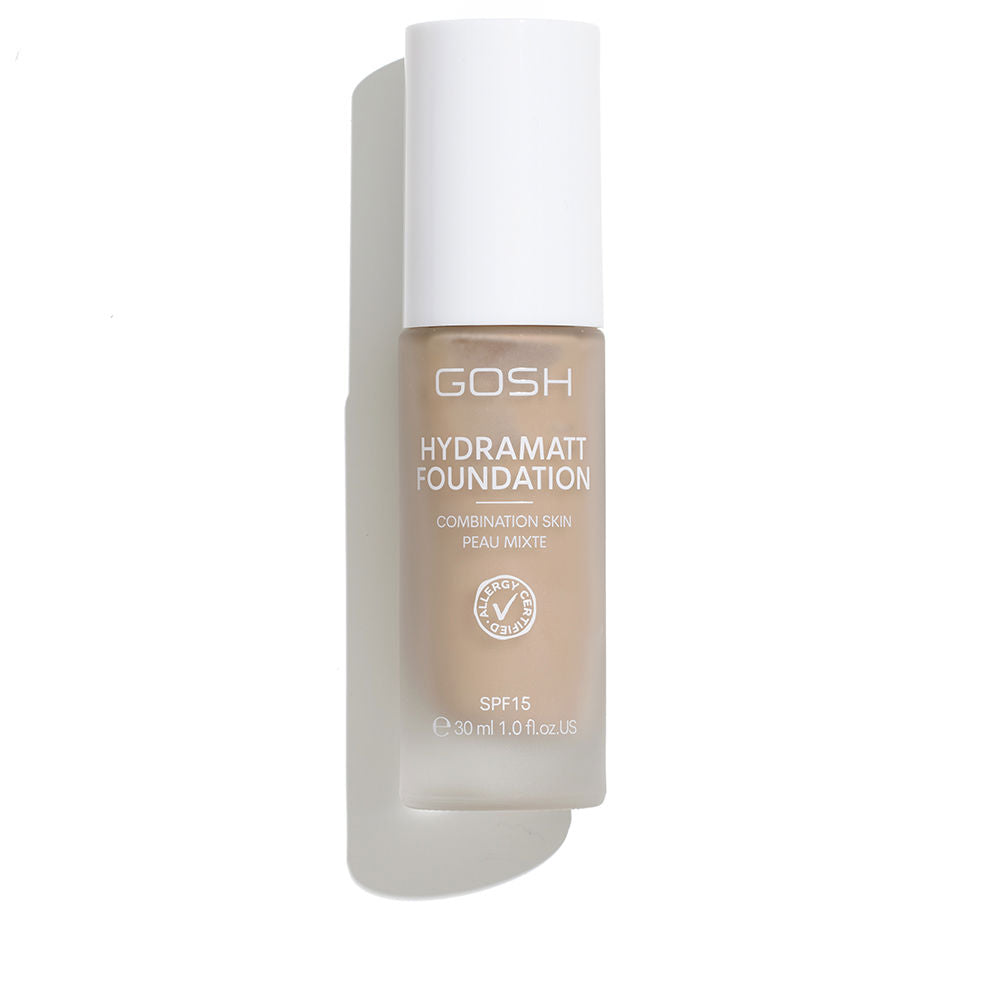 Gosh HYDRAMATT Base de Maquilhagem SPF15 #006 Medium Light 30 ml