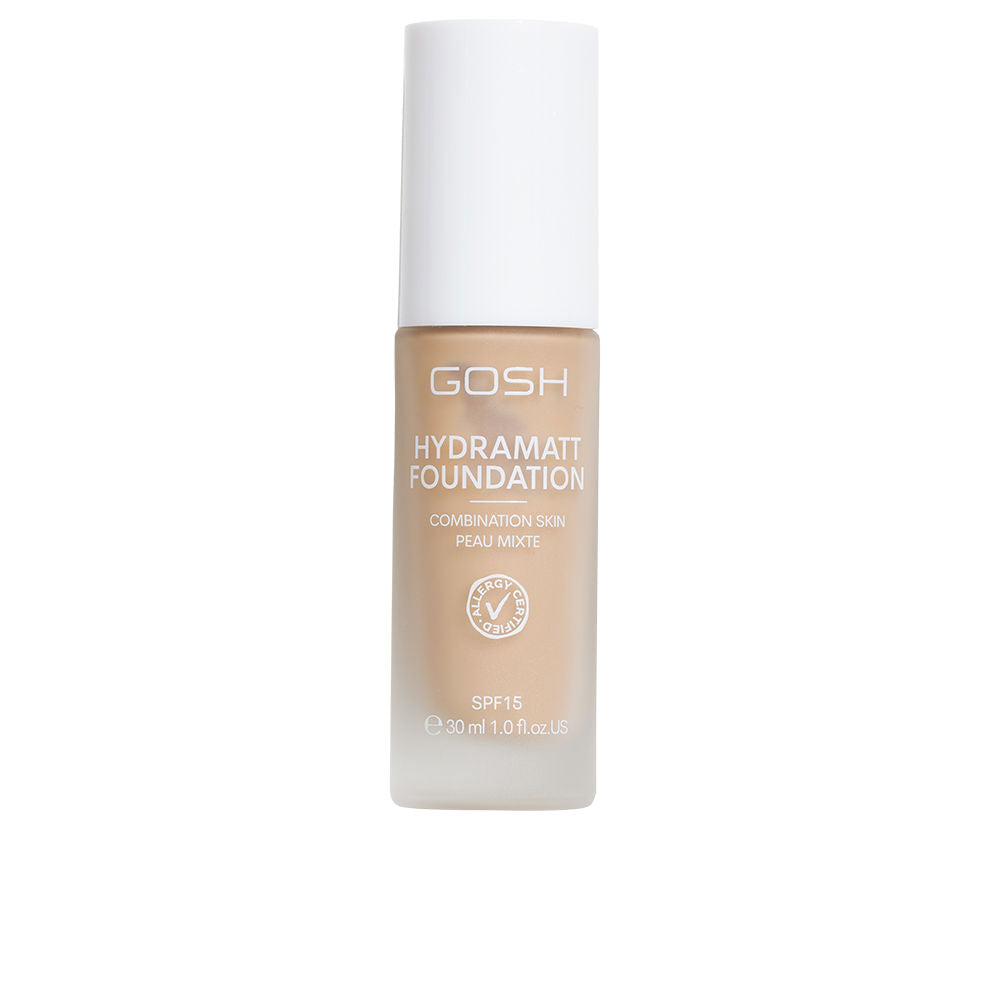 Gosh HYDRAMATT Base de Maquilhagem SPF15 #008-Médio-Neutro 30 ml