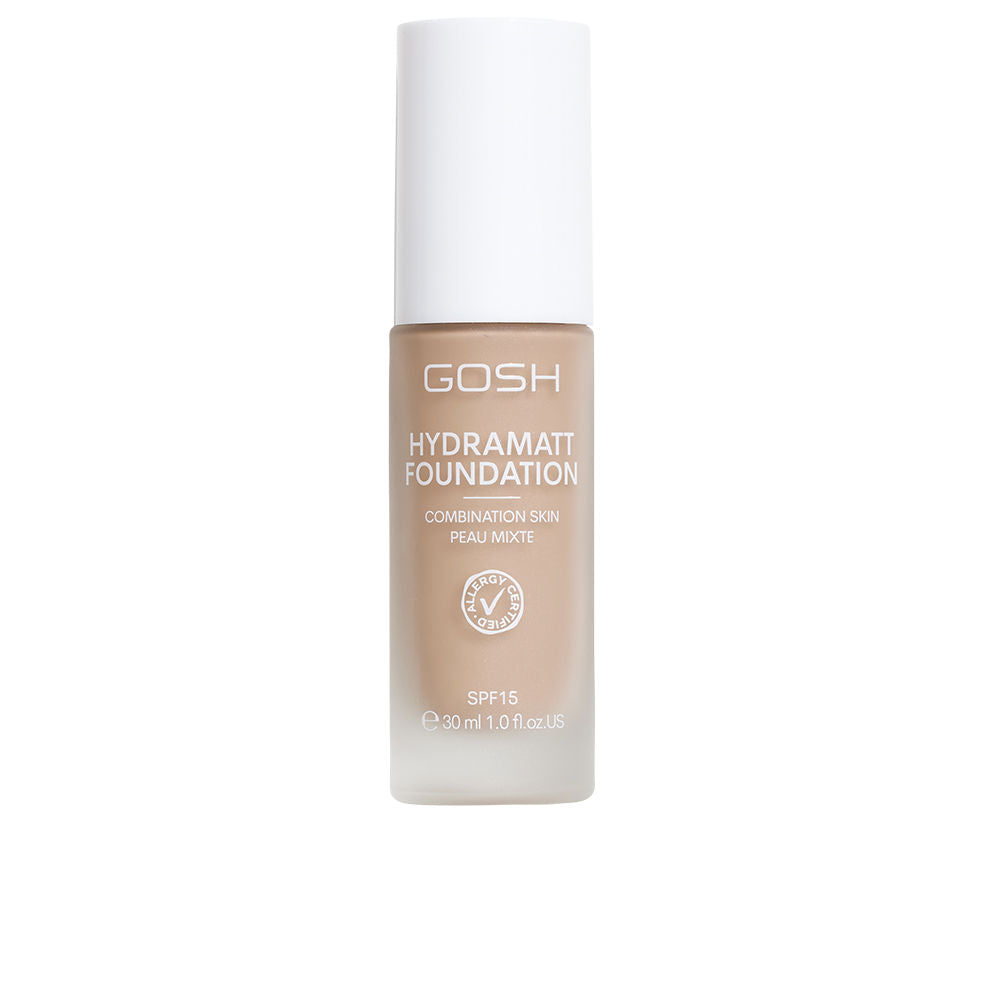 Gosh HYDRAMATT Base de Maquilhagem SPF15 #010-Light Dark-Neutral 30 ml