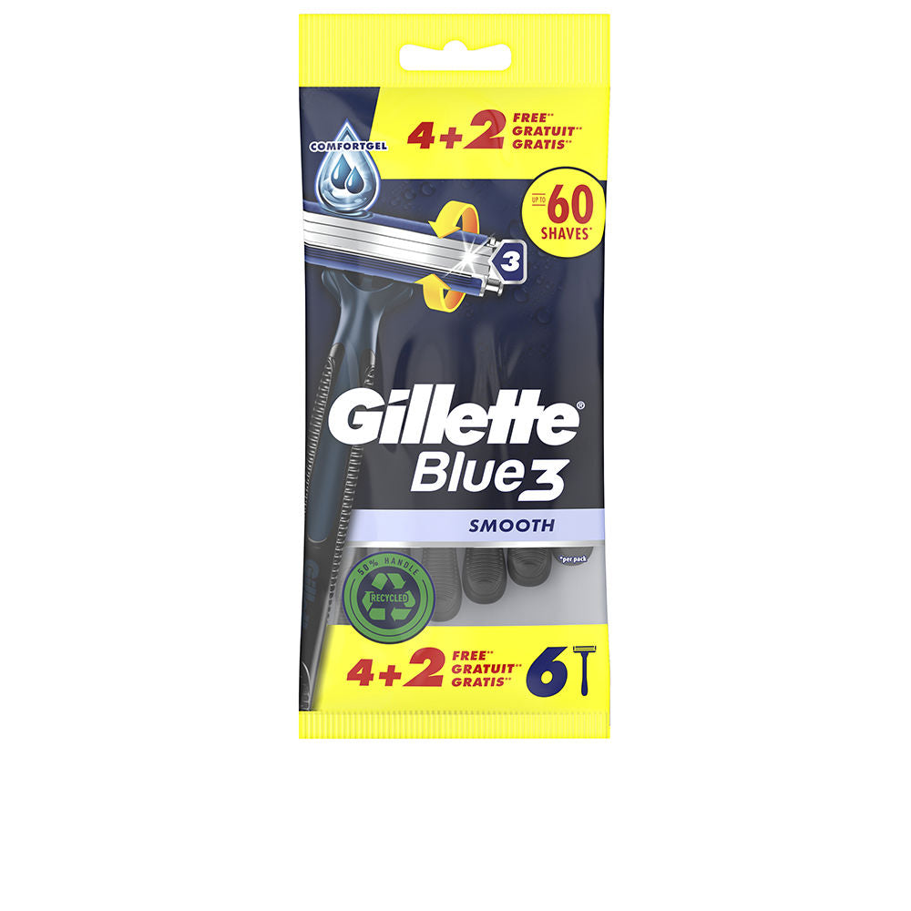 Cuchillas desechables Gillette BLUE 3, 6 unidades
