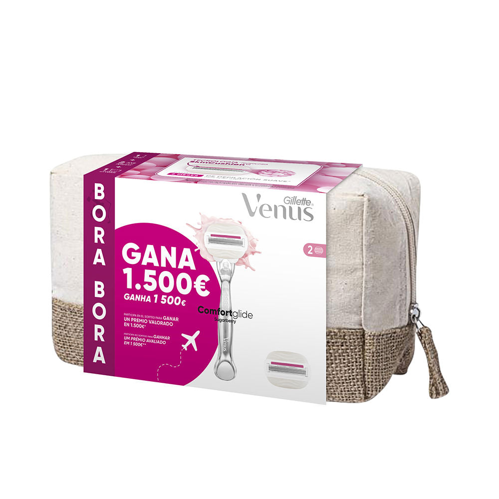 Gillette VENUS SUGARBERRY NECESSARY BORA BORA máquina + 2 recargas